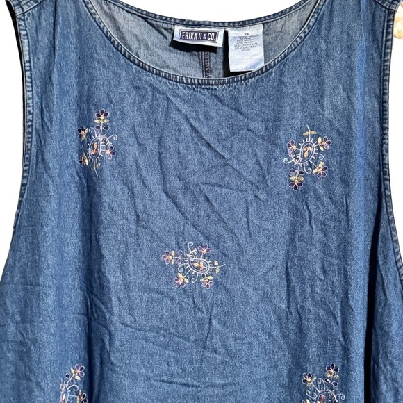 Vintage Erika‎ II & Co Embroidered Dress - Picture 2 of 5